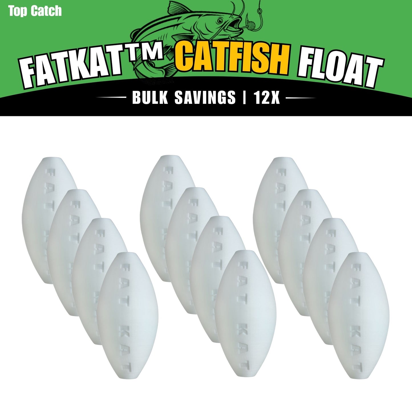 FATKAT™ Biodegradable Catfish Bobber: Best Ecofriendly Catfish Bobber