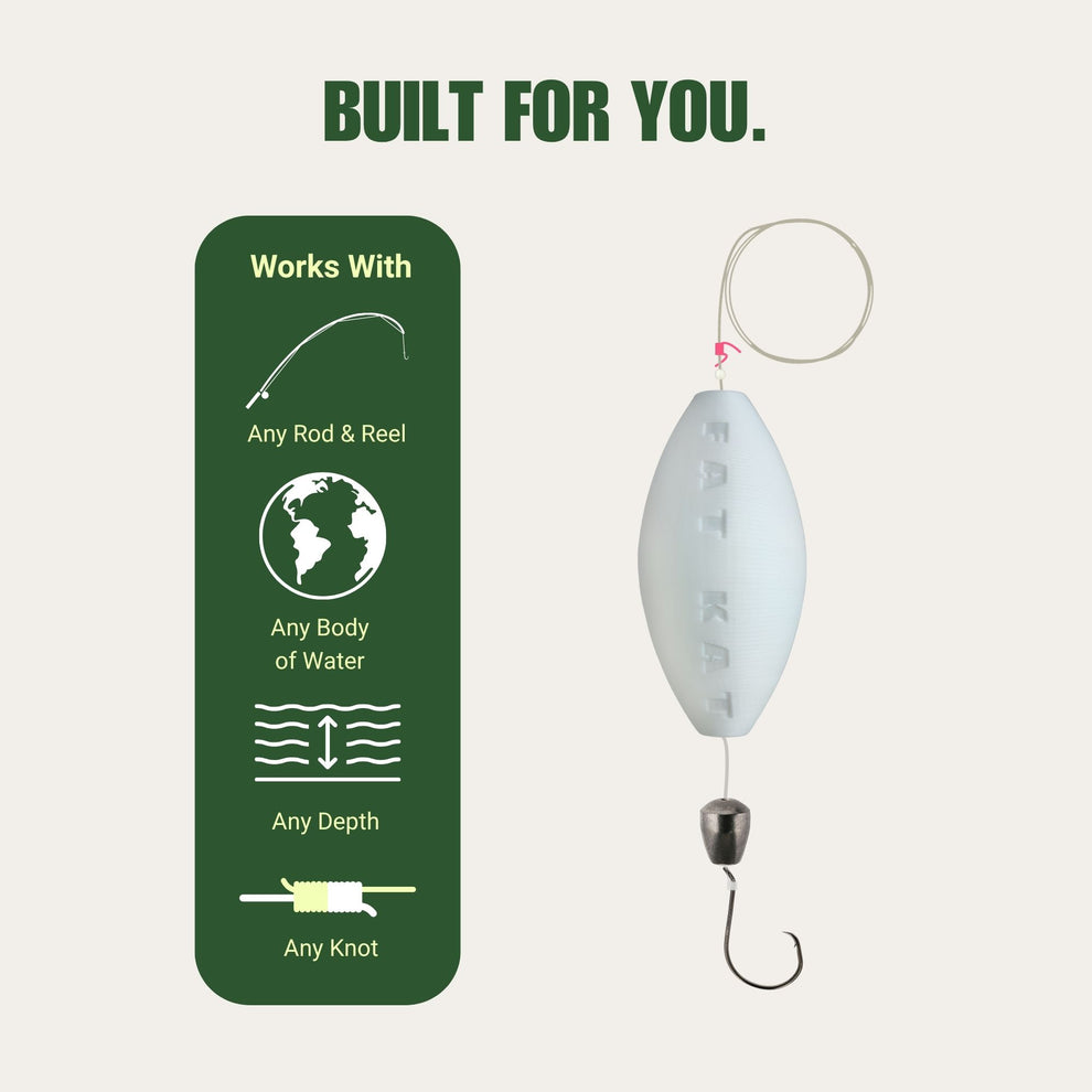 FATKAT™ Rig: Sustainable Catfish Rig for Rivers & Bank Fishing