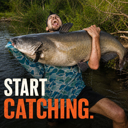 FATKAT Rig —  Pre-Tied Catfish Drift Rig for Lakes, Rivers & Bank Fishing