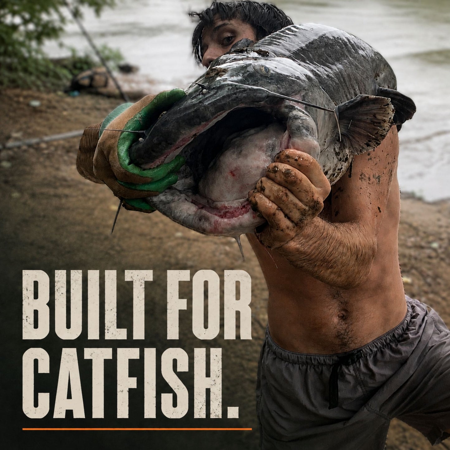 FATKAT Bobber — Large Catfish Bobber for Long Casts, No Foam