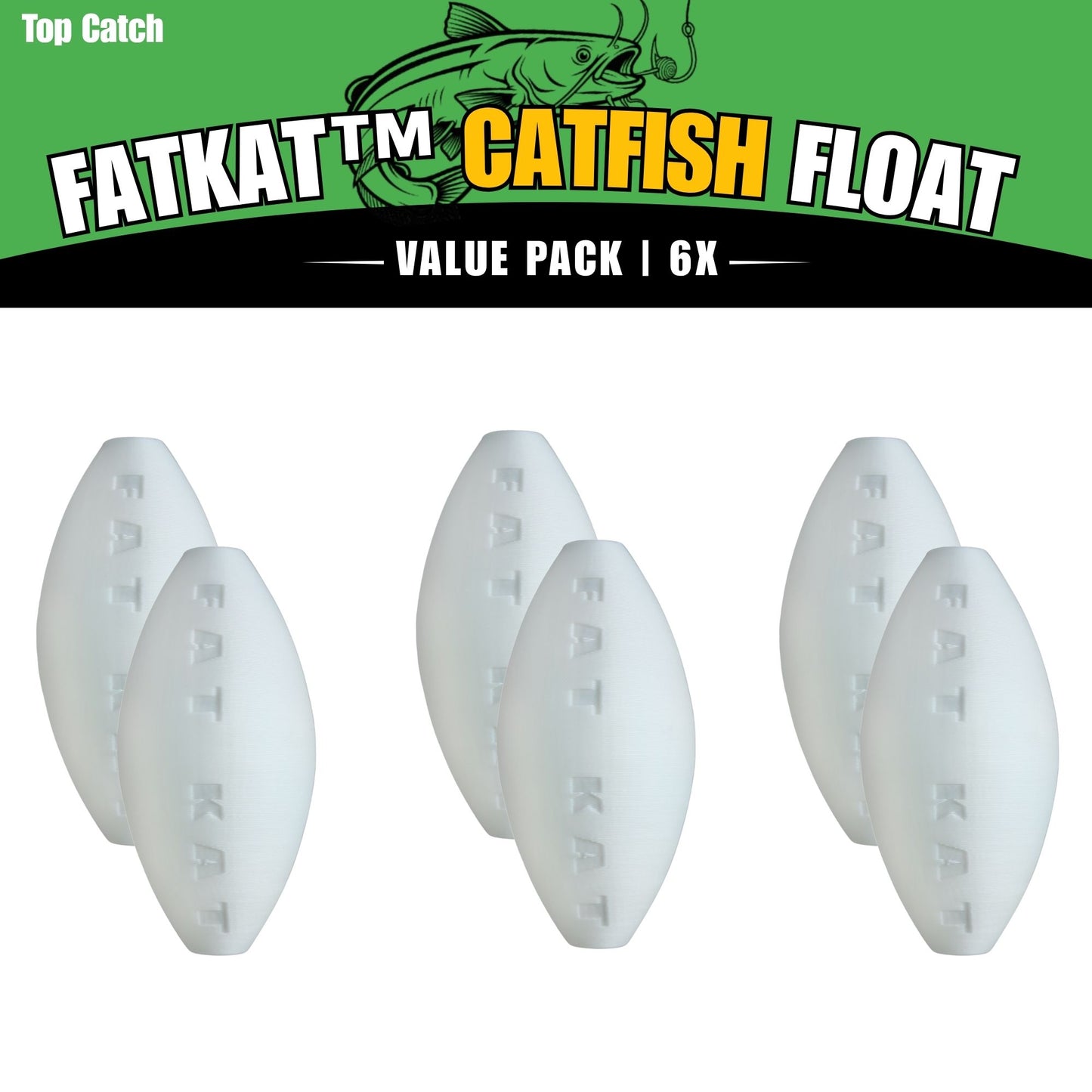 FATKAT™ Biodegradable Catfish Bobber: Best Ecofriendly Catfish Bobber