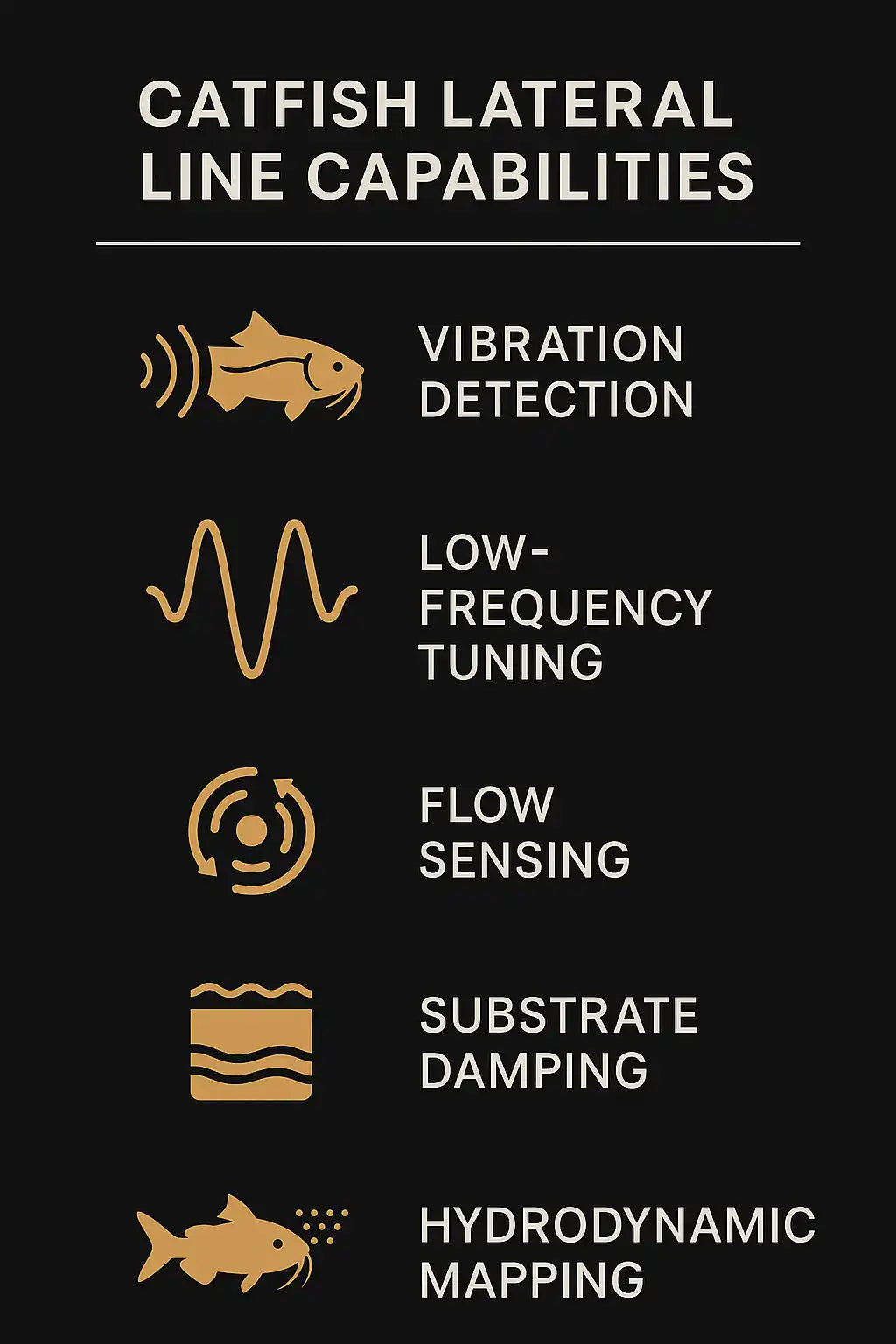 Image depicting Lateral Line Capabilities in Catfish