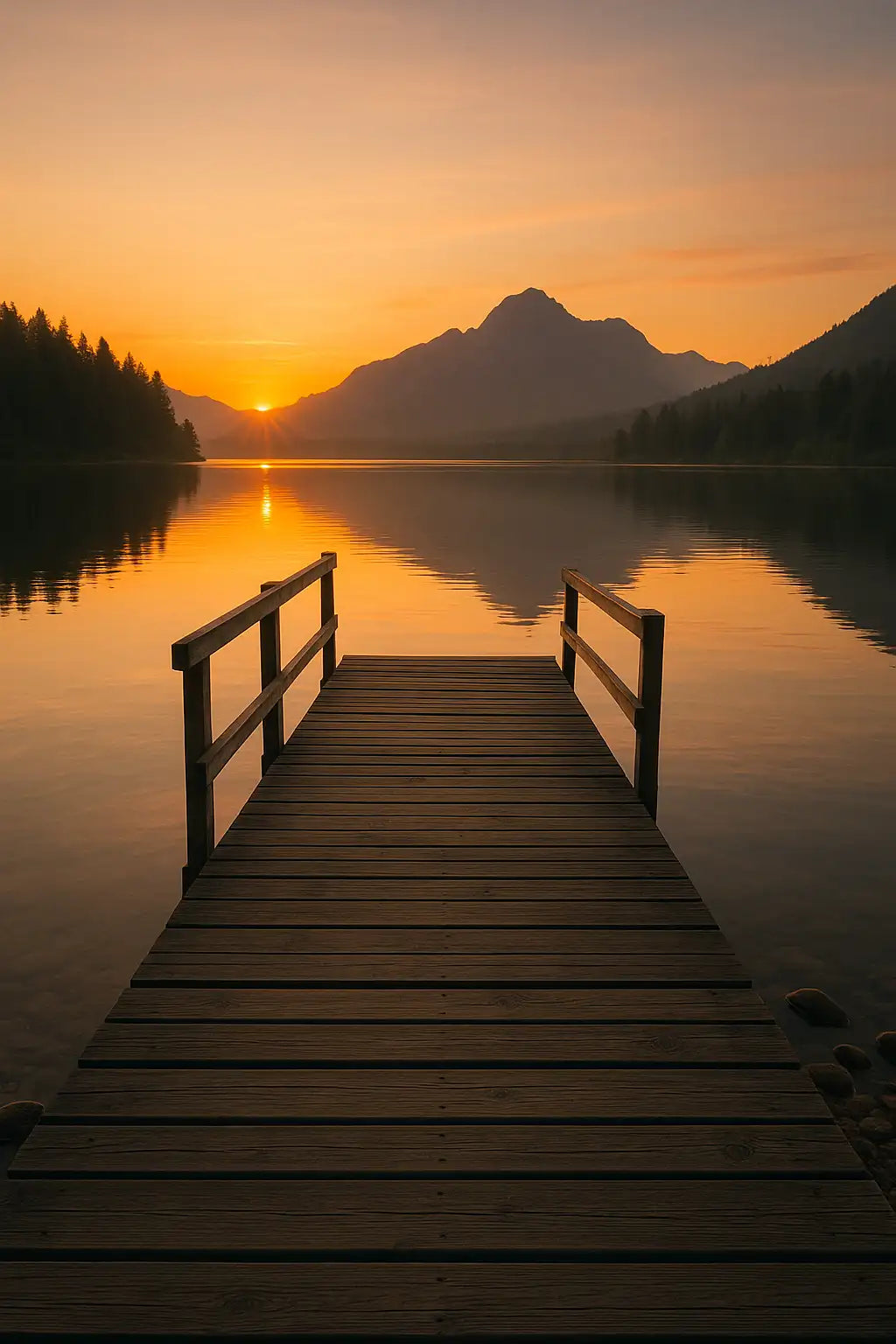 sustainable fishing and environmental protection matters when protecting fisheries like this lake