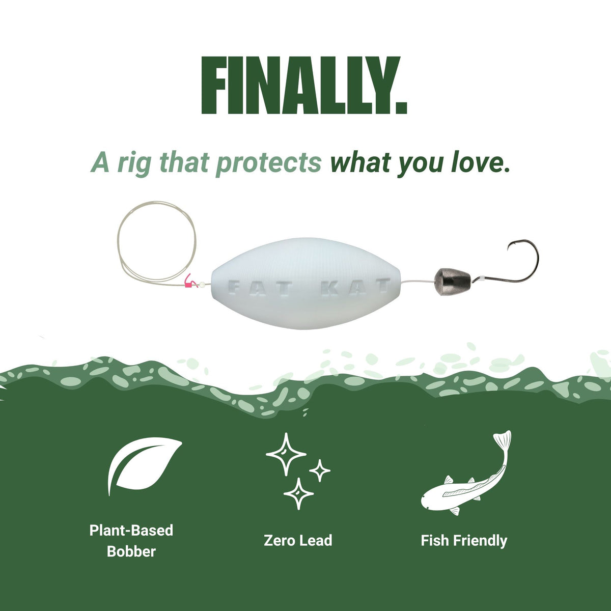 FATKAT Catfish Drift Rig — Lakes, Rivers & Bank Fishing