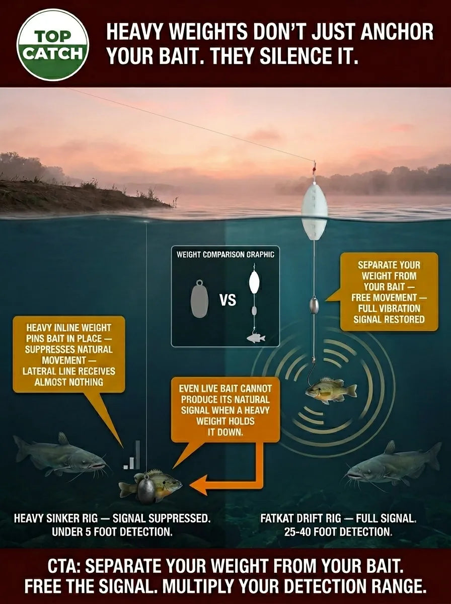 fishing bobber setup calm water vs windy water vs river current comparison