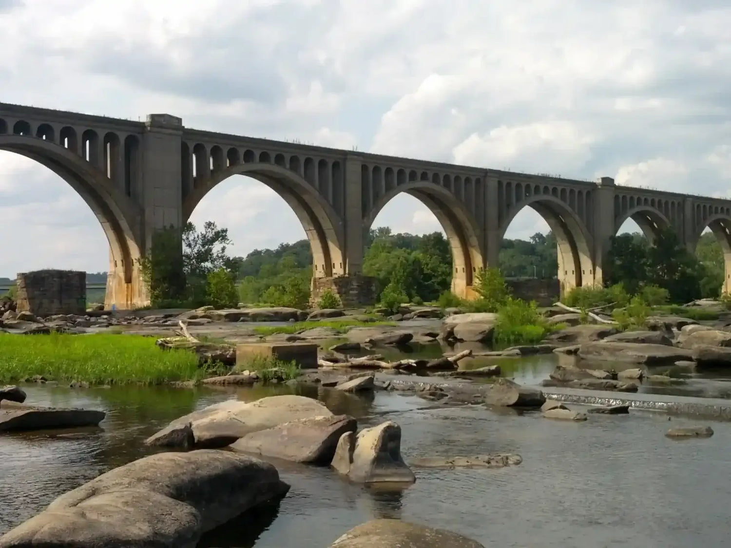Fishing friends admiring the sunset after a great day of catching catfish