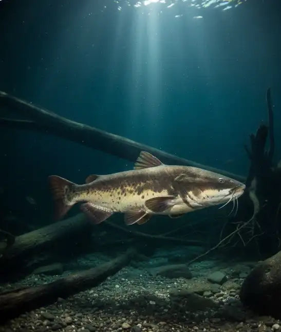 Common prey species eaten by flathead catfish.